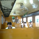 5 タイの列車の中