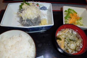 CIMG1259 湘南の生しらす定食