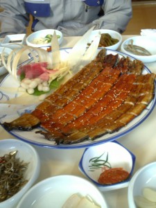 P1002180 韓国のうなぎ