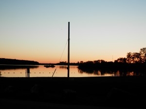 カナダの夕暮れ カナダの夕暮れ
